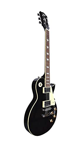 IYV-ILS-340 BK, Solid Body Electric Guitars, Black