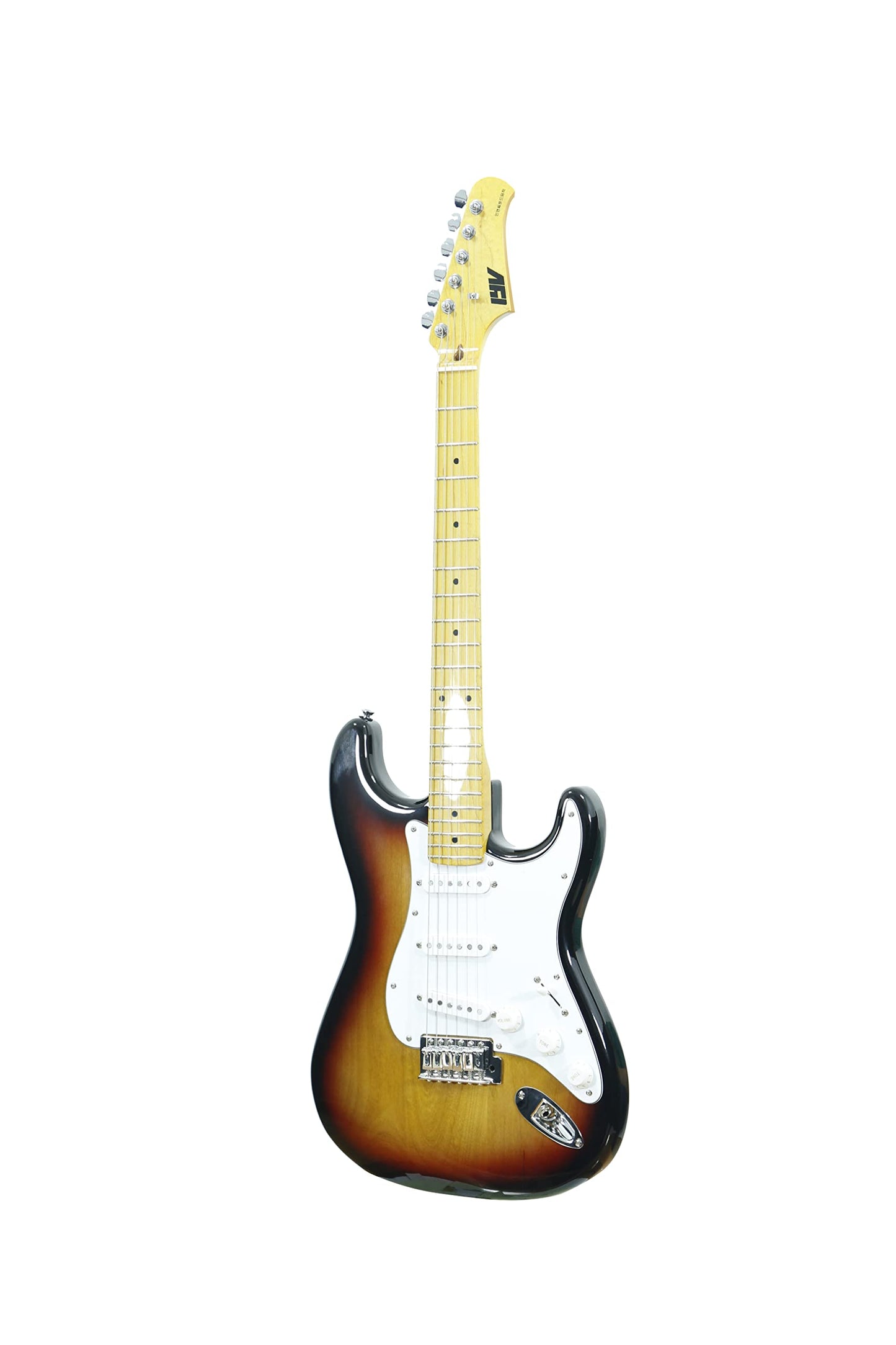 IYV 6 String Solid-Body Electric Guitar, Right, Sunburst (IS-200 SB), 41.73 x 16.54 x 3.15 inches