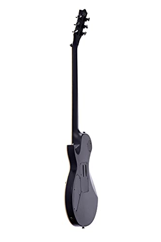 IYV- ILP-400FR Solid Body Electric Guitar, Satin Black