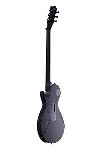 IYV- ILP-400FR Solid Body Electric Guitar, Satin Black