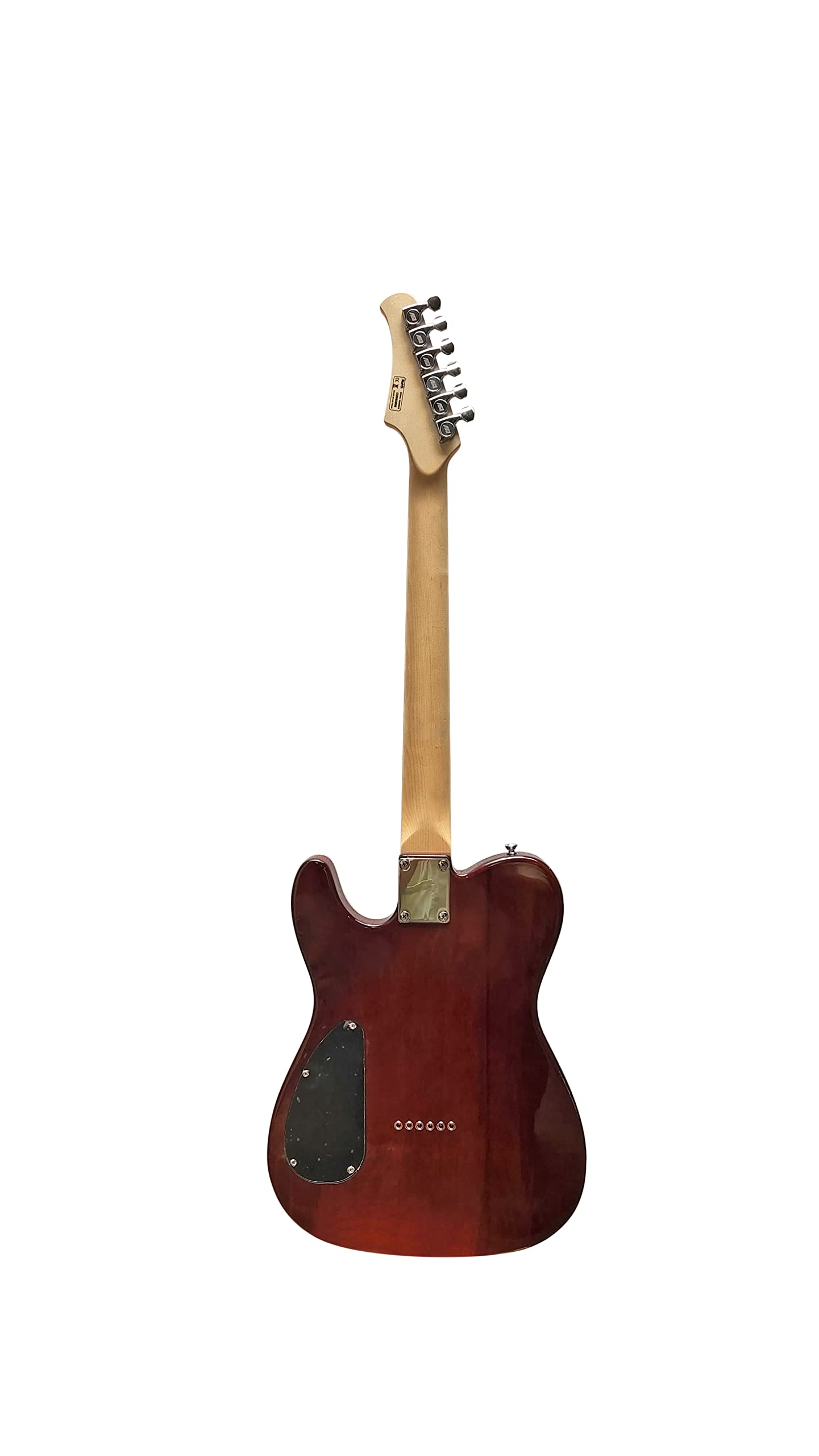 IYV-ITF-350 6 string Solid Top-Semi Hollow Body Electric Guitar, Natural