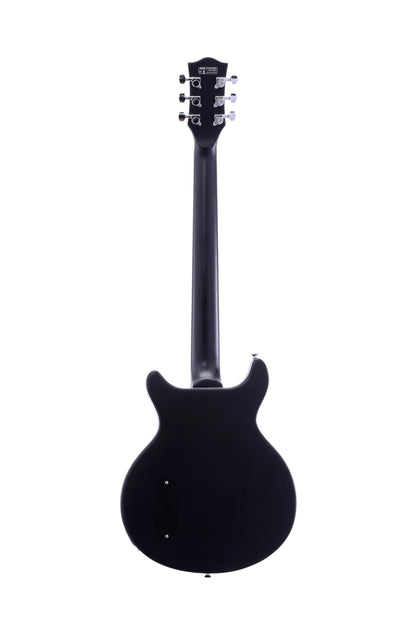 IYV ILJR-200 6 String Solid-Body Electric Guitar, Black