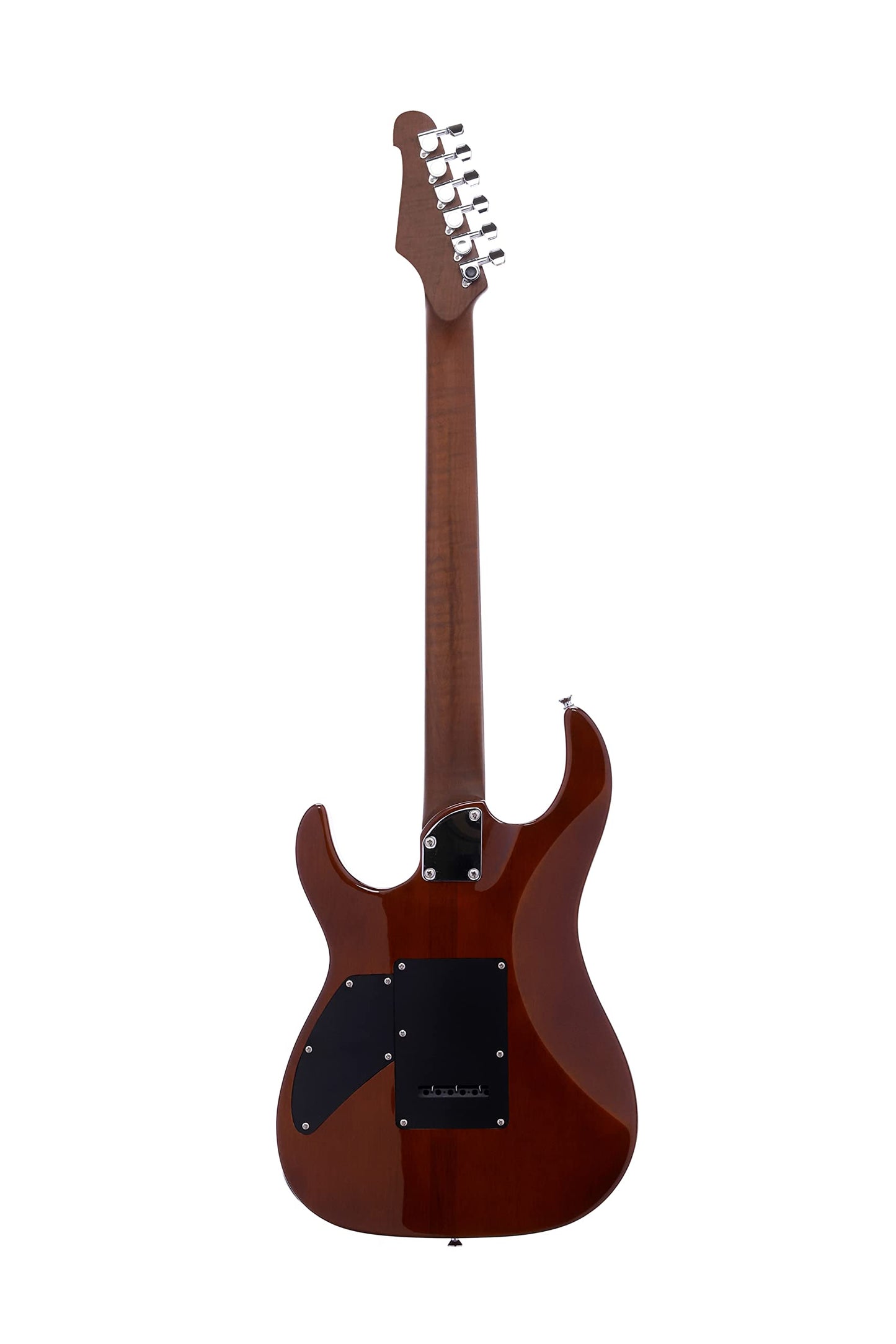 IYV- IS-400-HSH Solid Body with Flame Maple, H-S-H Pickup, Natural