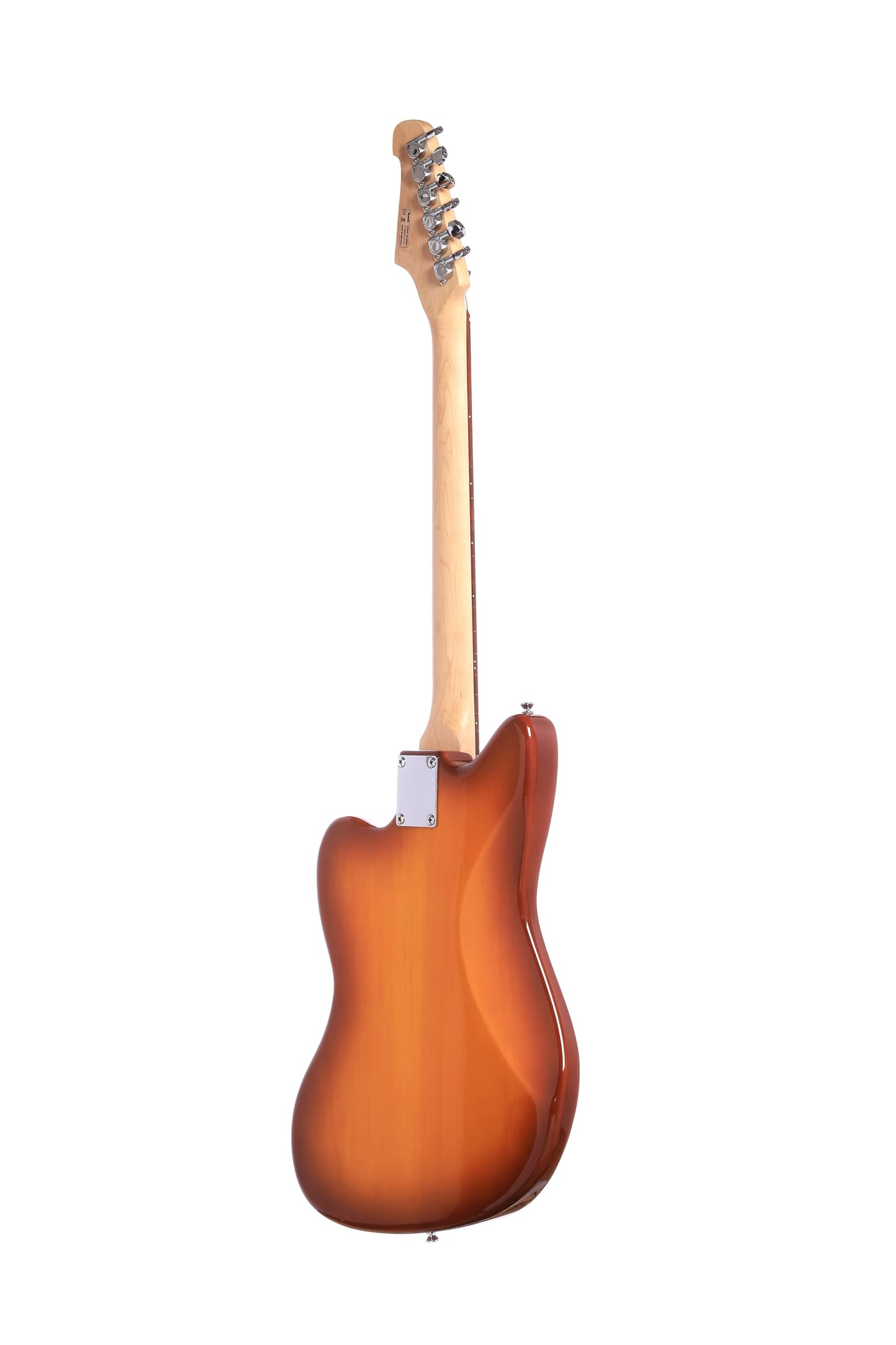 IYV IJG-200 TSB Strat Solid-Body Electric Guitar, Tobacco Sunburst