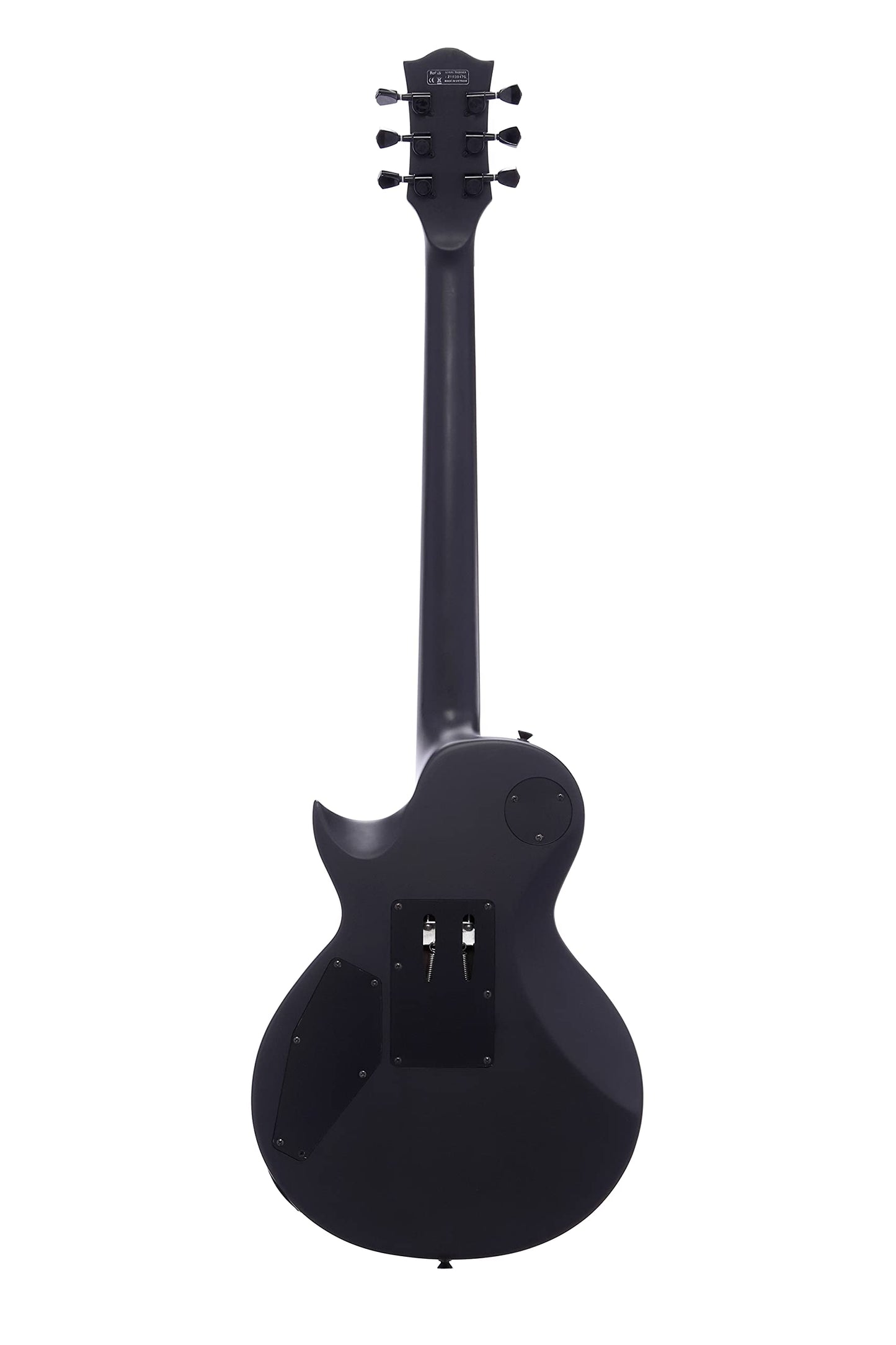 IYV- ILP-400FR Solid Body Electric Guitar, Satin Black