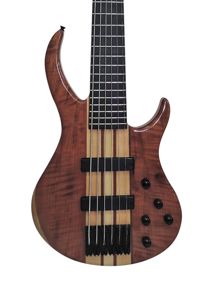 IYV IBSY-600 Neck-through Sycamore top Multi-ply 6-string Bass