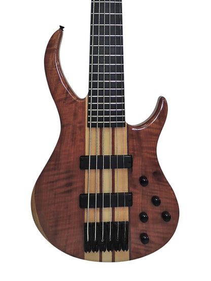 IYV IBSY-600 Neck-through Sycamore top Multi-ply 6-string Bass