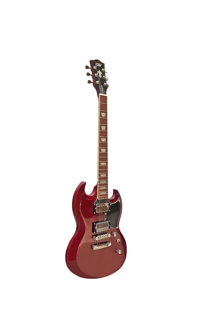 IYV IVS-300 CHERRY RED Solid-Body Electric Guitar, cherry Red