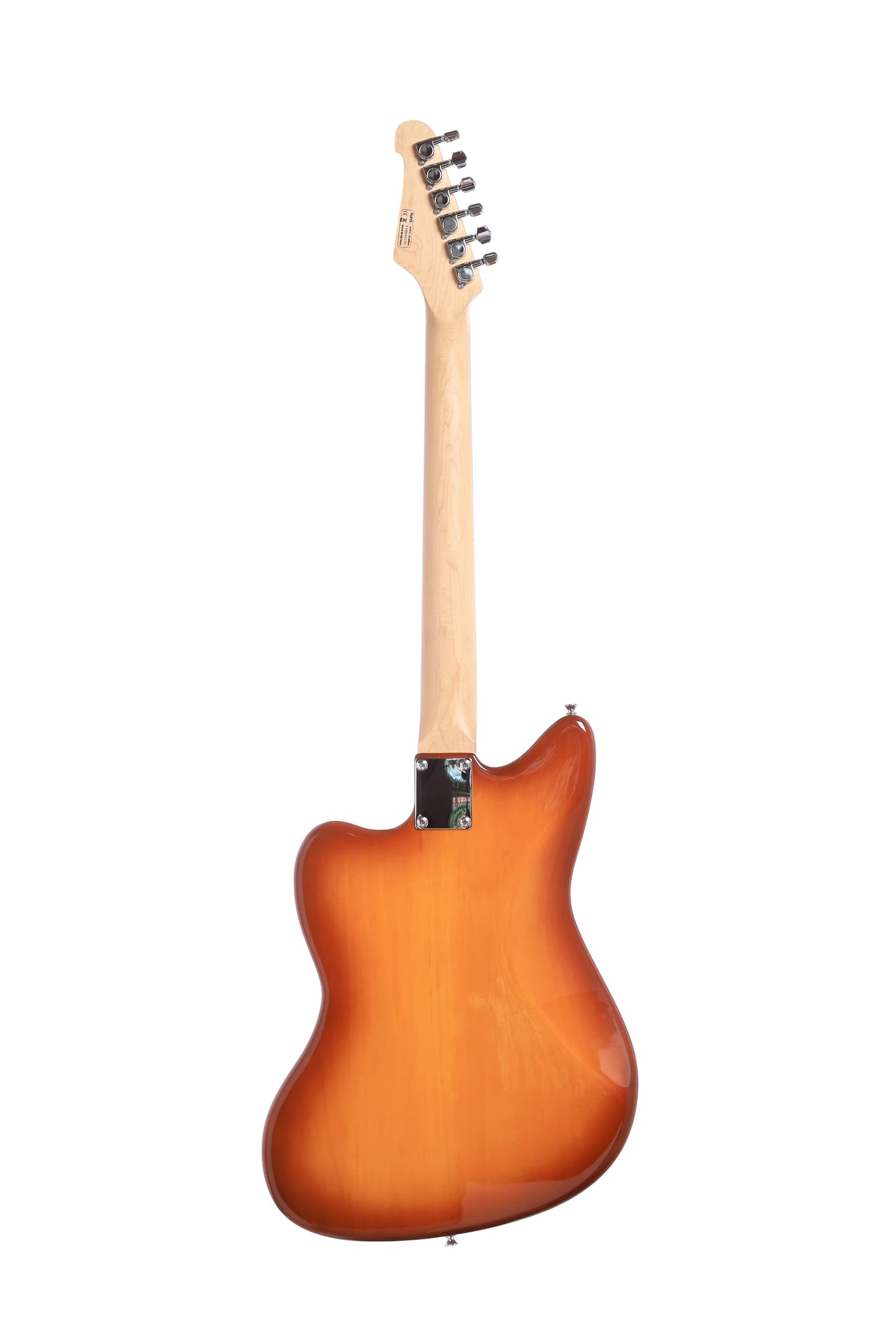 IYV IJG-200 TSB Strat Solid-Body Electric Guitar, Tobacco Sunburst