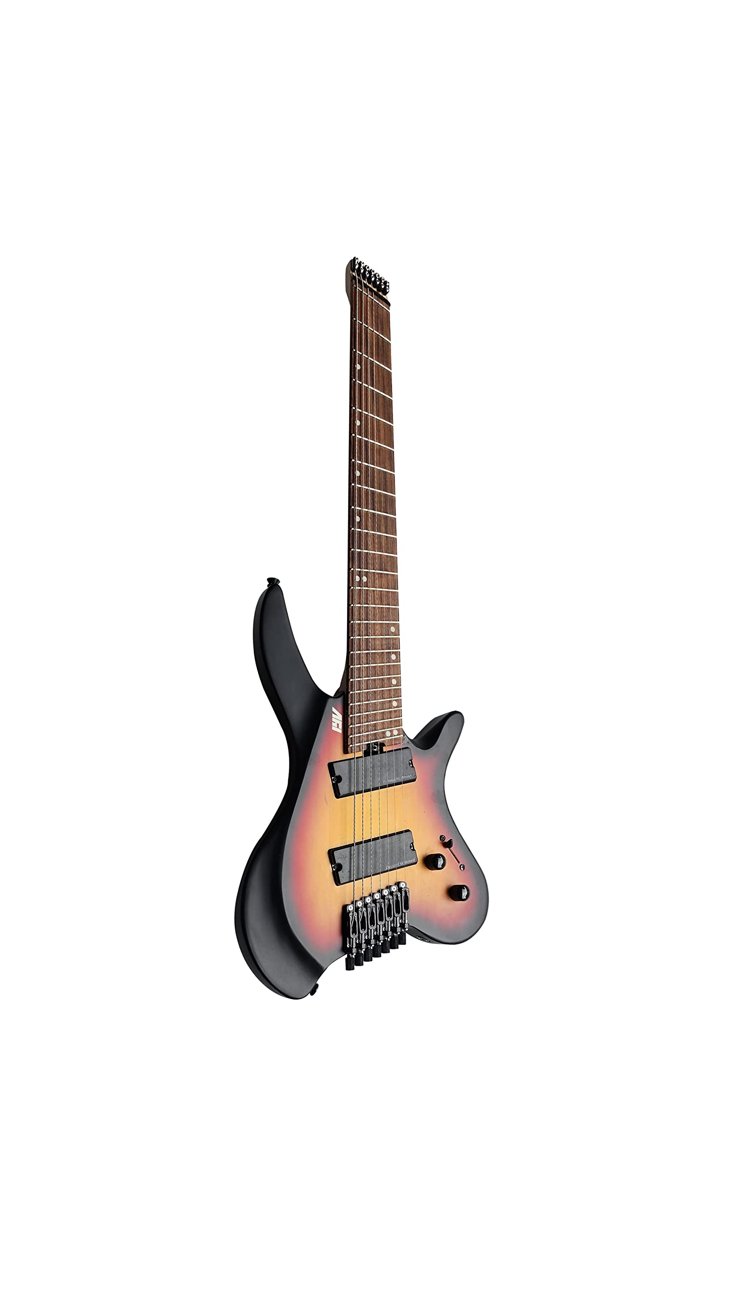 IYV-ISHLFF7-550 7-String Headless Electric Guitar, Sunburst