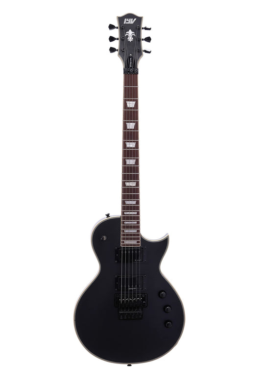 IYV- ILP-400FR Solid Body Electric Guitar, Satin Black