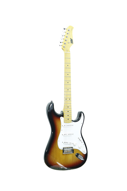 IYV 6 String Solid-Body Electric Guitar, Right, Sunburst (IS-200 SB), 41.73 x 16.54 x 3.15 inches