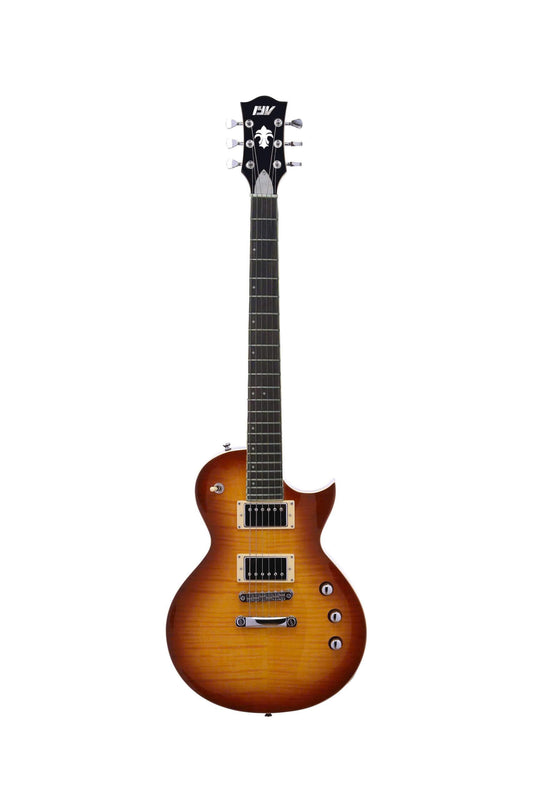 IYV-ILP-400 Solid Body Electric Guitar Cherry Sunburst (IYV)