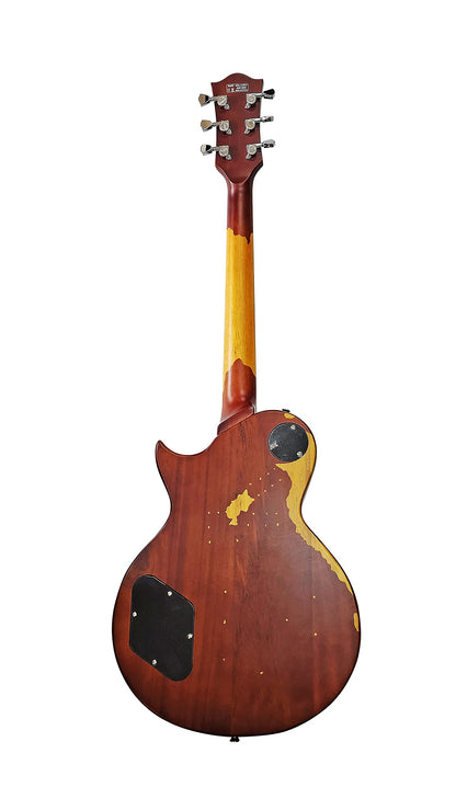 IYV ILS-300D Electric Guitar, Cherry Sunburst