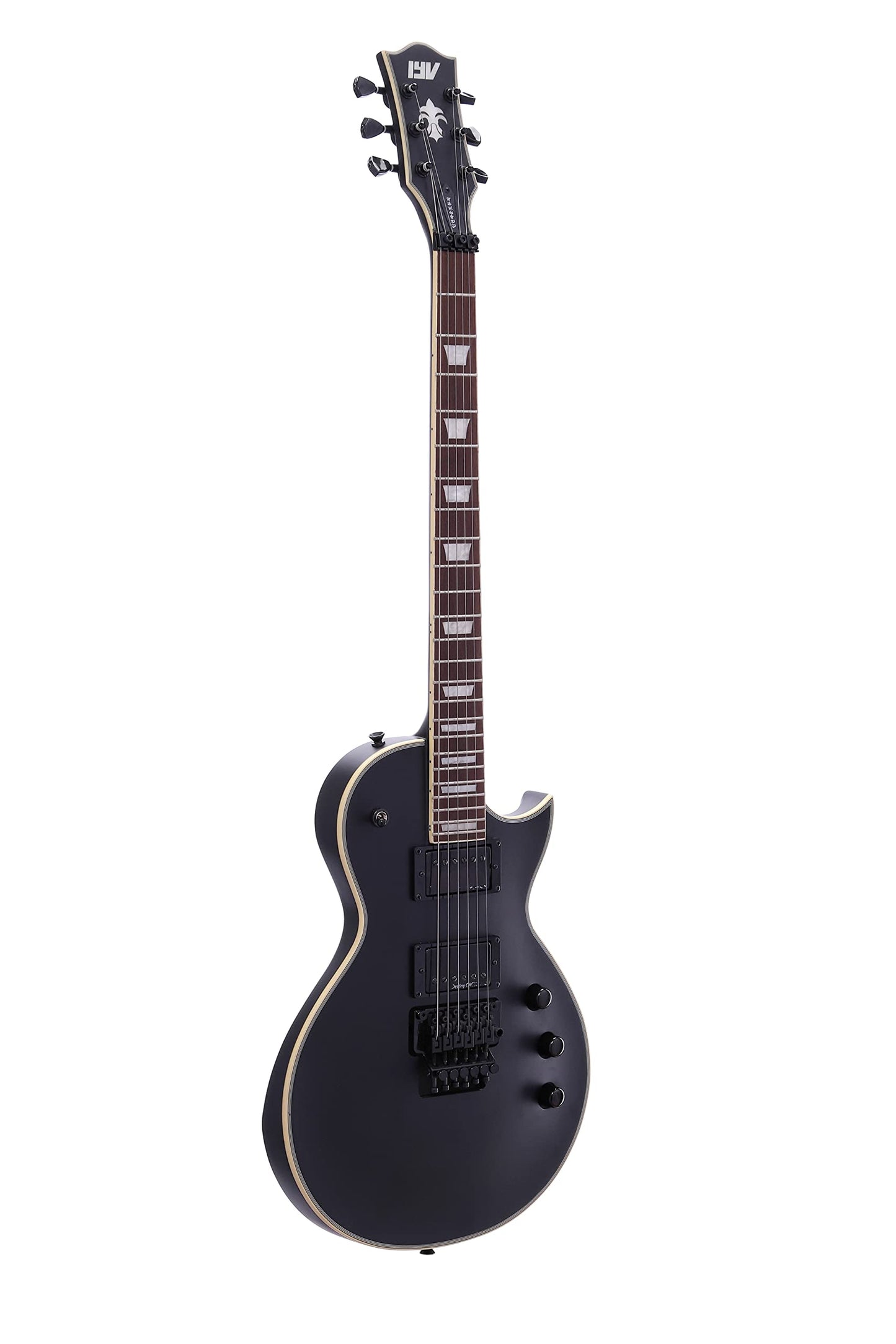 IYV- ILP-400FR Solid Body Electric Guitar, Satin Black