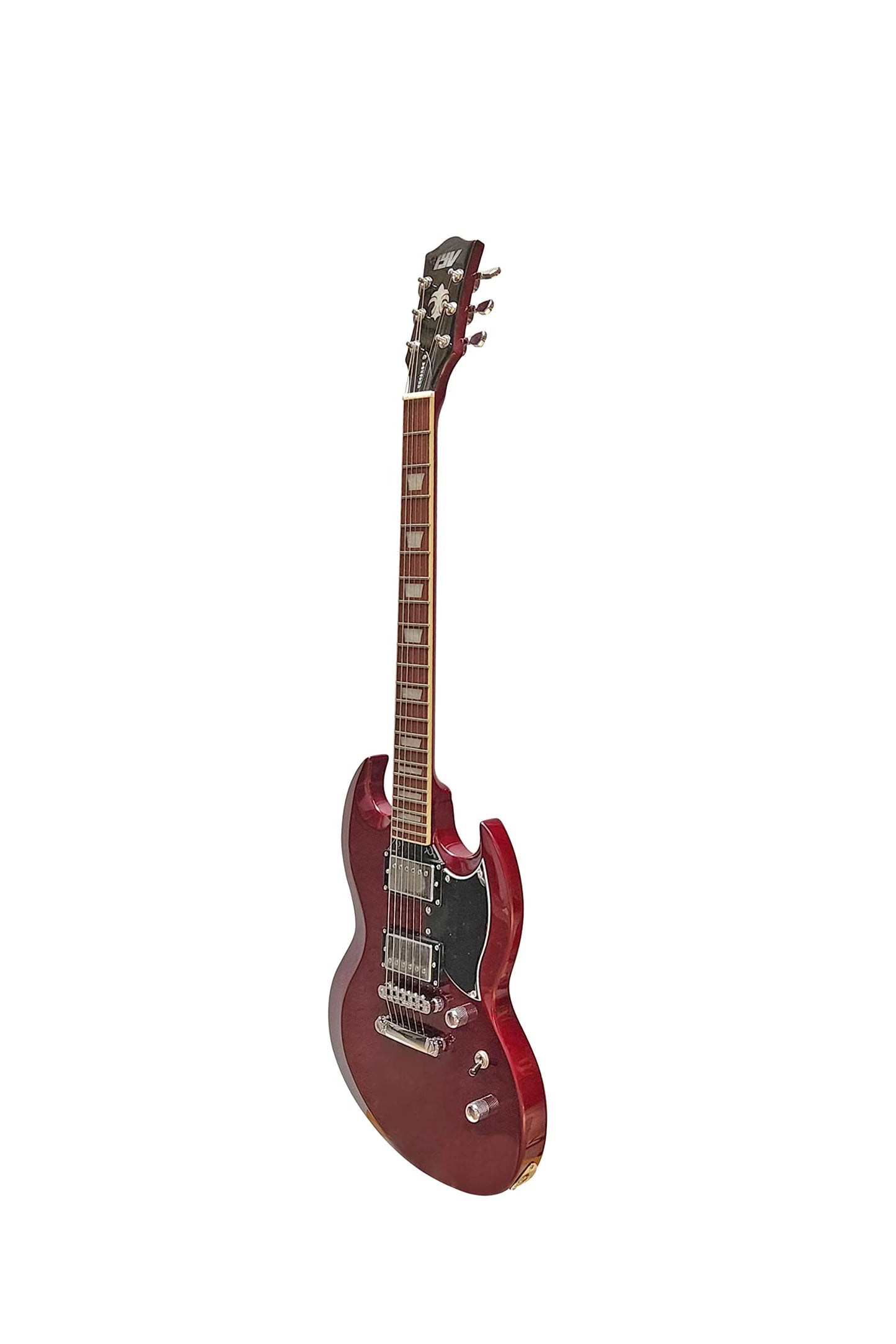 IYV IVS-300 CHERRY RED Solid-Body Electric Guitar, cherry Red