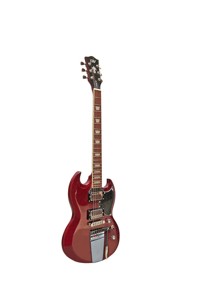 IYV IVSV-300 CHERRY RED Solid-Body Electric Guitar, cherry Red