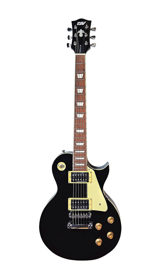 IYV-ILS-340 BK, Solid Body Electric Guitars, Black