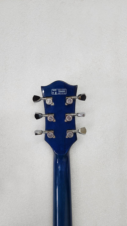 IYV-ILS-350 6 string Solid- Body Electric Guitar,Right, Ocean Blue (ILS-350)