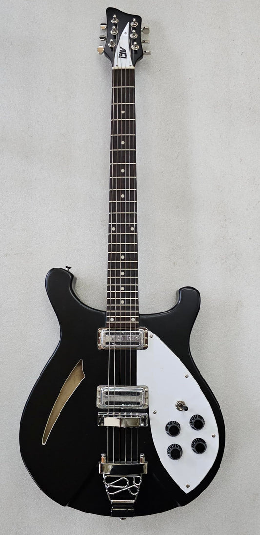 IYV-IRK-300 Semi Hollow Electric Guitar, Black