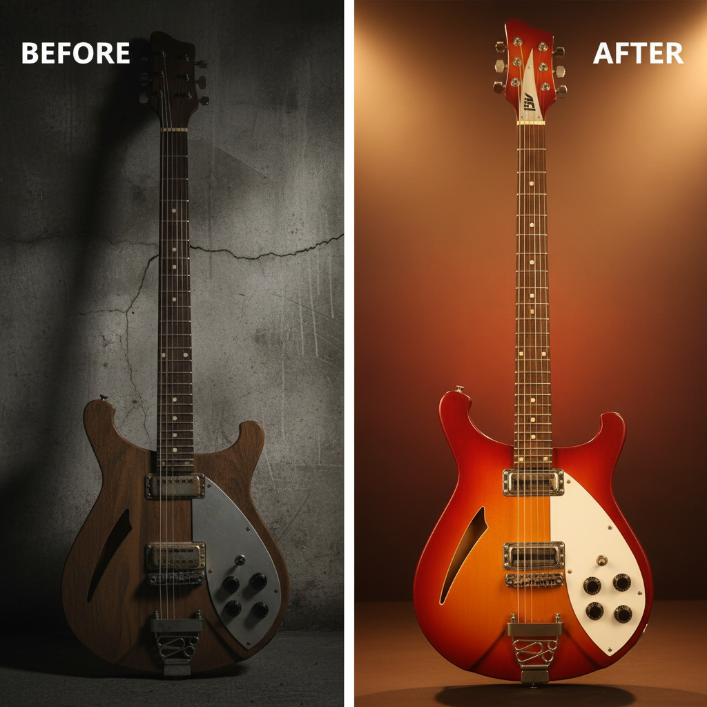 IYV-IRK-300 Semi Hollow Electric Guitar 3T Sunburst (IYV)